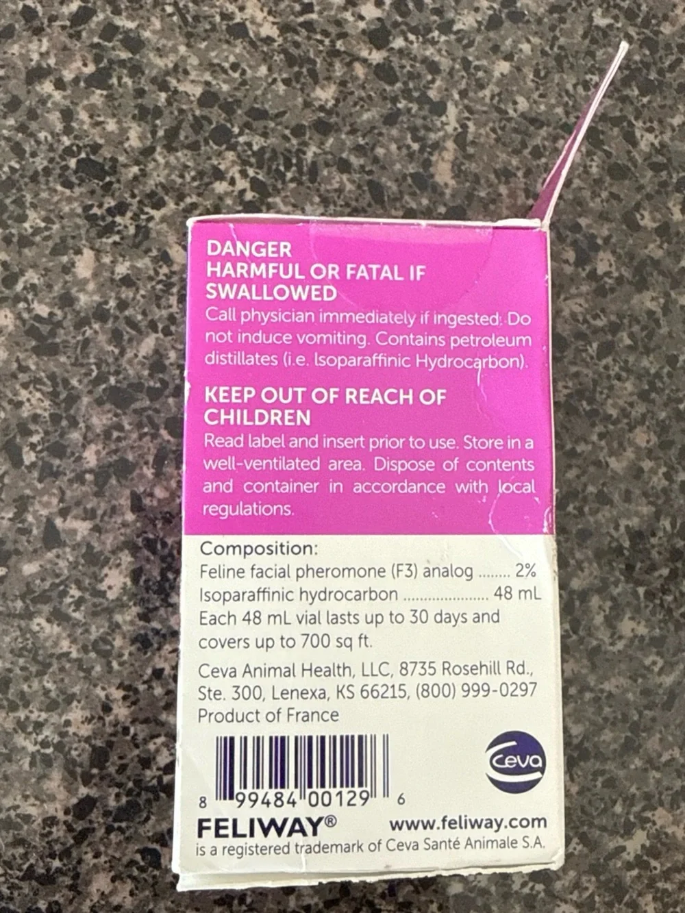 FELIWAY Classic Happy Cat Calming Refill - Pink & Purple